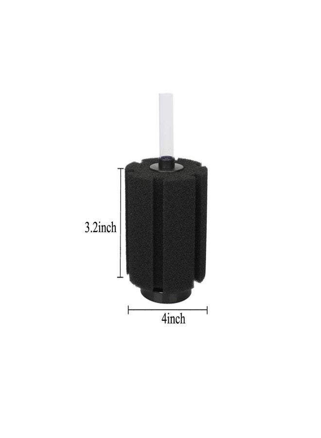 ALEGI 4pcs Large Aquarium Sponge Filter with Suction Cups, Check Valves for Breeding Fry Betta Shrimp Fish Tank (Medium for 20-50 Gal 4 Pcs) - Image 2